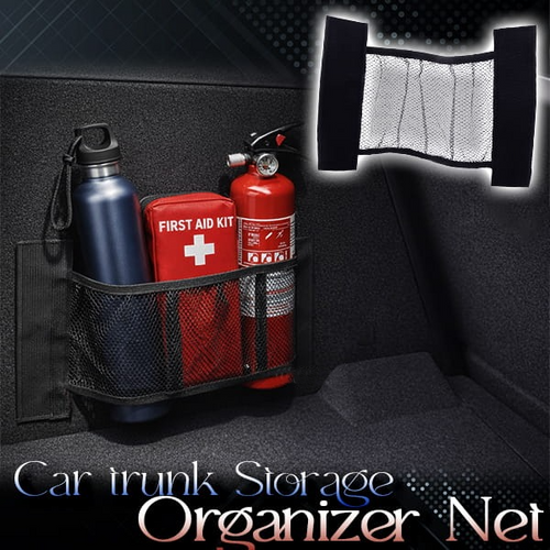 ViannoCraft™ Stick-On Universal Car Trunk Organizer Net