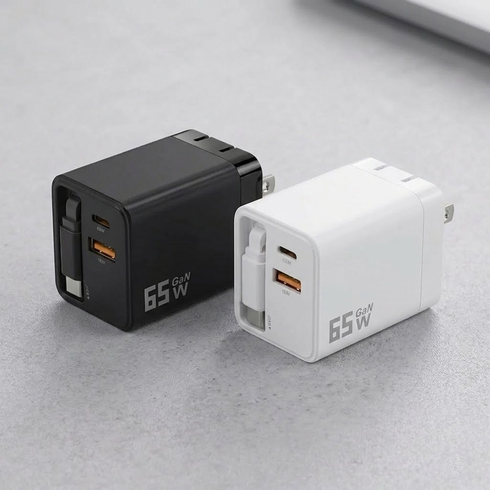 ViannoCraft™ TurboCharge 65W GaN Power Charger