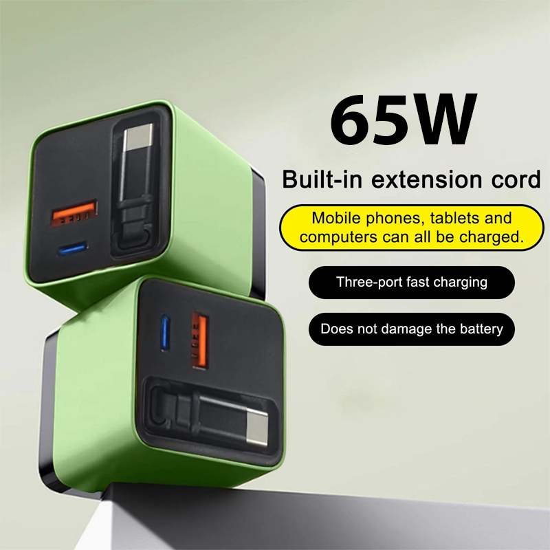 ViannoCraft™ TurboCharge 65W GaN Power Charger