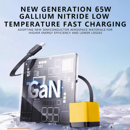 ViannoCraft™ TurboCharge 65W GaN Power Charger