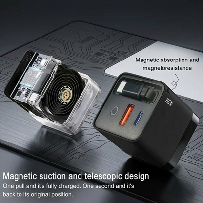 ViannoCraft™ TurboCharge 65W GaN Power Charger