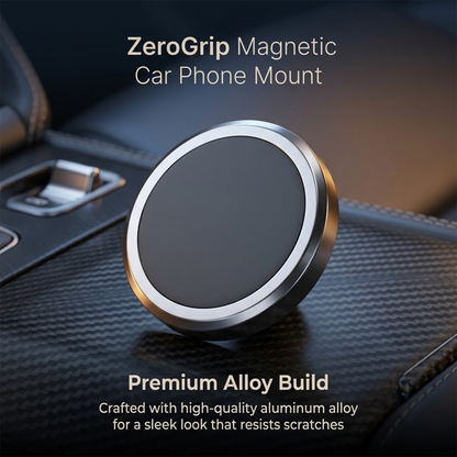 ViannoCraft™ ZeroGrip Magnetic Car Phone Mount 