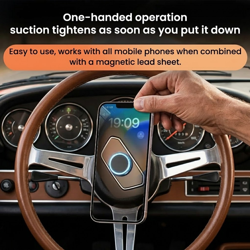 ViannoCraft™ ZeroGrip Magnetic Car Phone Mount 