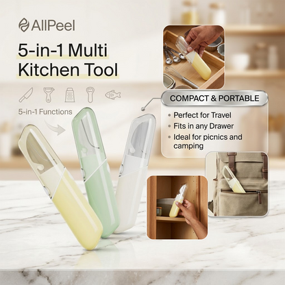 ViannoCraft™ AllPeel 5-in-1 Multi Kitchen Tool