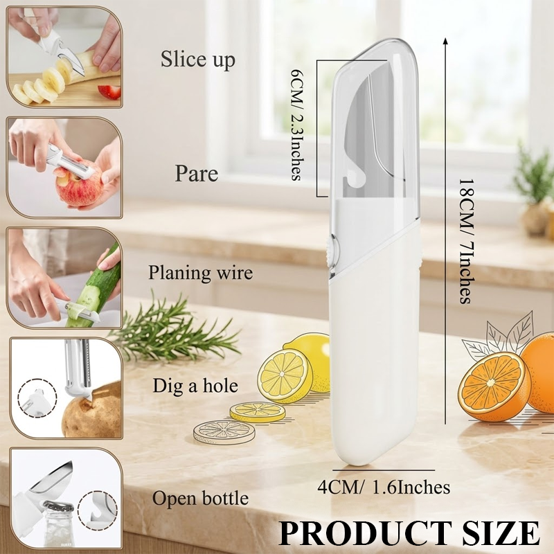 ViannoCraft™ AllPeel 5-in-1 Multi Kitchen Tool