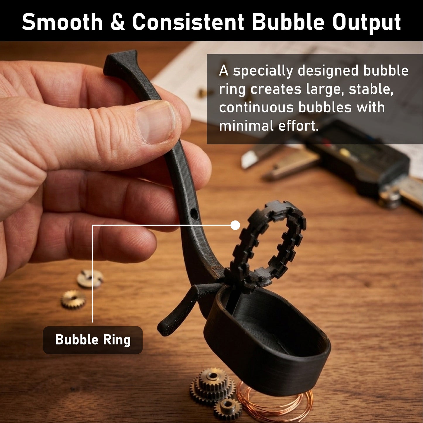 ViannoCraft™ BubblePipe Fun Blower Toy
