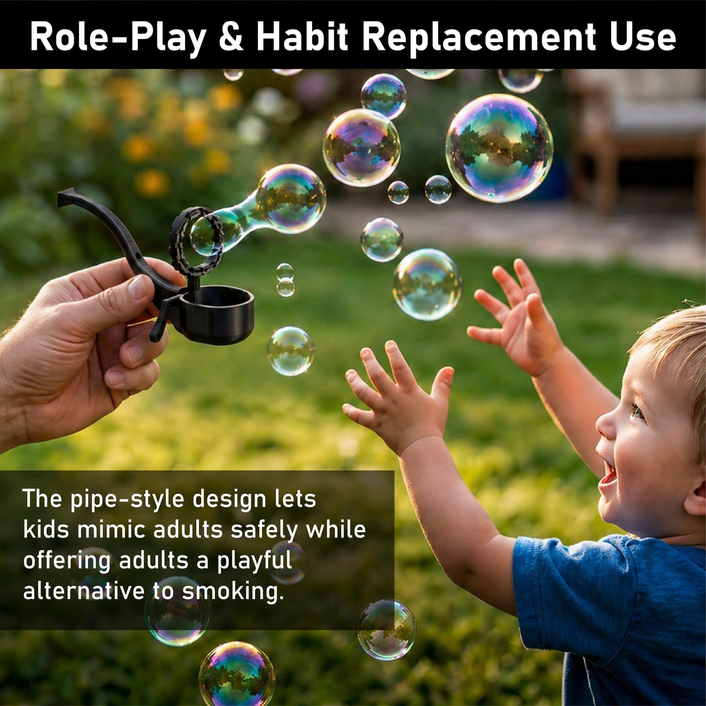 ViannoCraft™ BubblePipe Fun Blower Toy