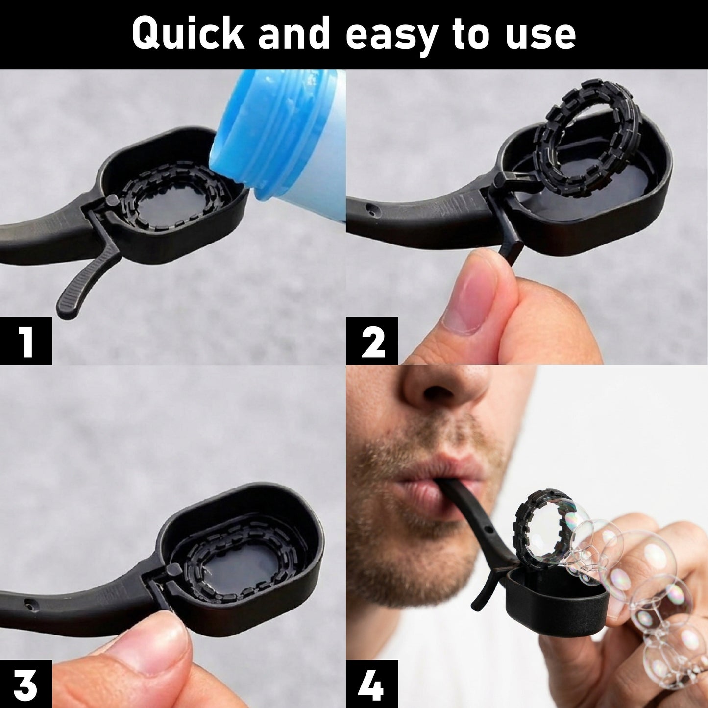 ViannoCraft™ BubblePipe Fun Blower Toy