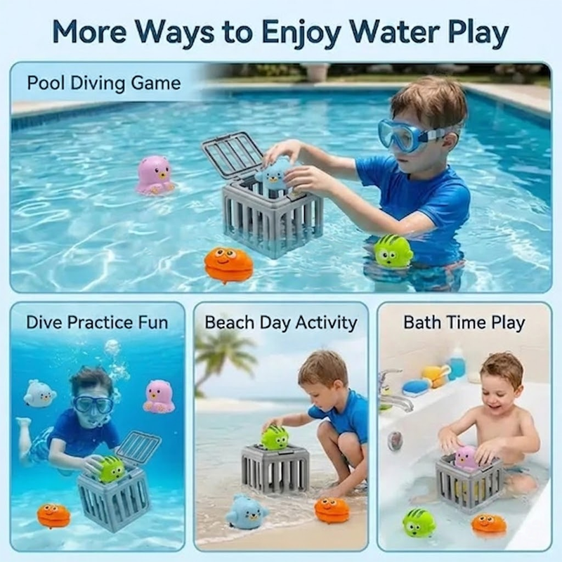 ViannoCraft™ DiveRescue Marine Adventure Toy Set