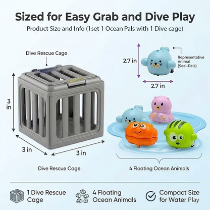 ViannoCraft™ DiveRescue Marine Adventure Toy Set