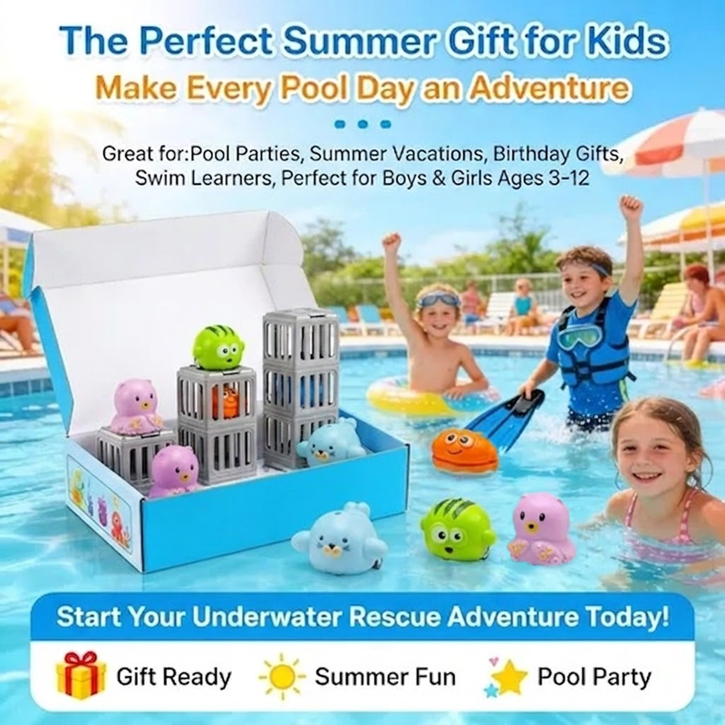 ViannoCraft™ DiveRescue Marine Adventure Toy Set