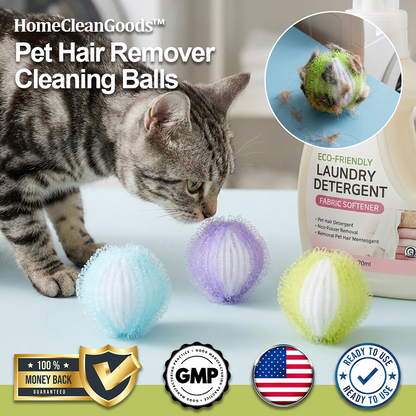 👍 ViannoCraft™ FurLift Pet Hair Remover Cleaning Balls
