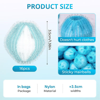 👍 ViannoCraft™ FurLift Pet Hair Remover Cleaning Balls