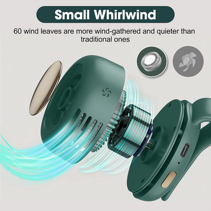 ViannoCraft™ GoCool Clip-On Bladeless Mini Fan