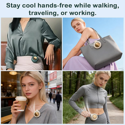 ViannoCraft™ GoCool Clip-On Bladeless Mini Fan