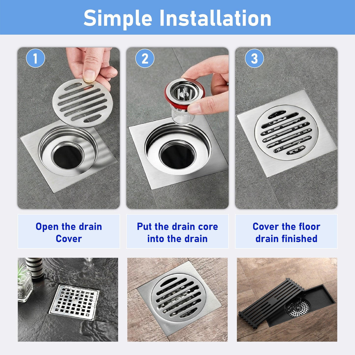 Red Dot Award 2025 - ViannoCraft™ MagniSeal Anti-Odor & Pest Clog Block Drain Core