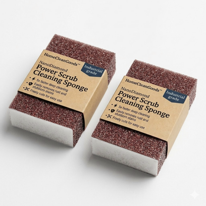 ViannoCraft™ NanoDiamond Power Scrub Cleaning Sponge
