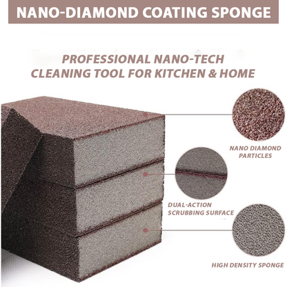 ViannoCraft™ NanoDiamond Power Scrub Cleaning Sponge