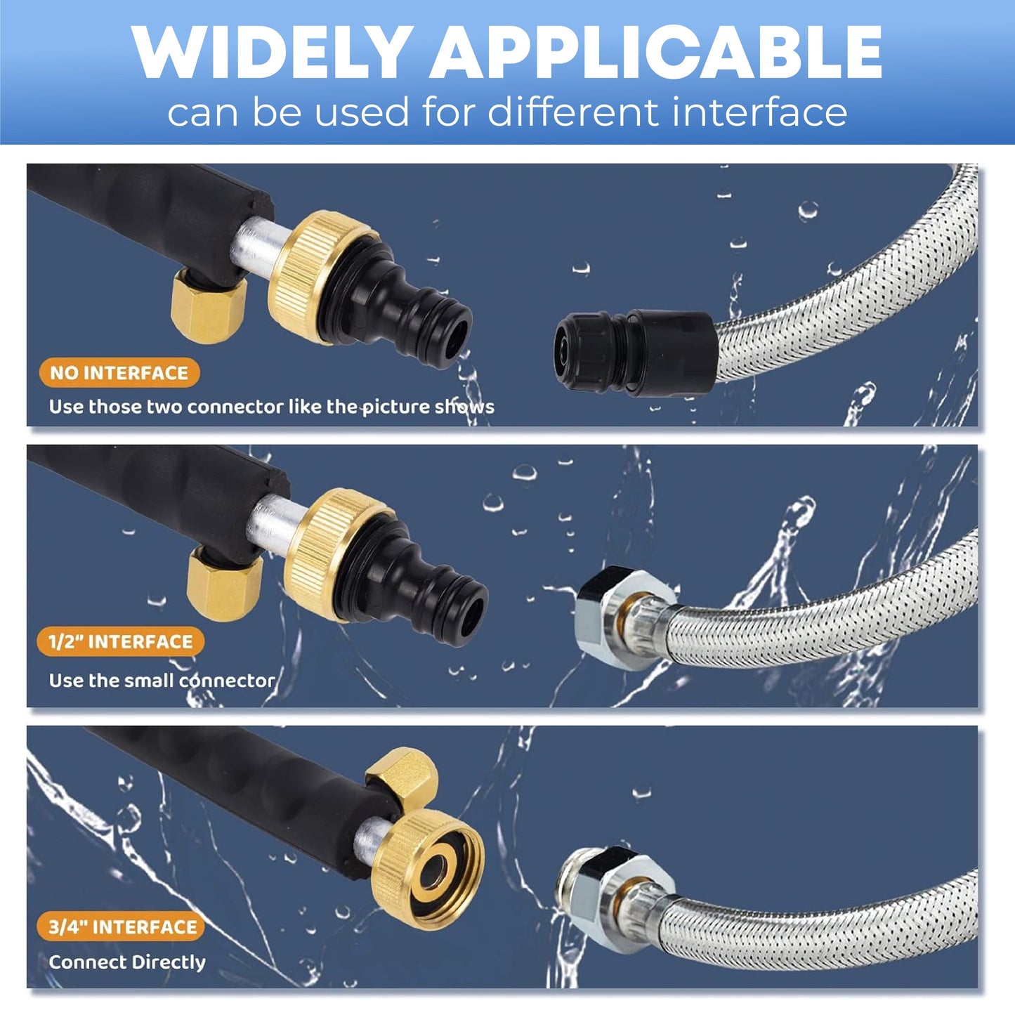 ViannoCraft™ QuickWash Heavy-Duty Pressure Wand