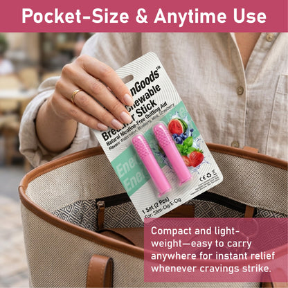ViannoCraft™ QuitCig Chewable Breather Stick