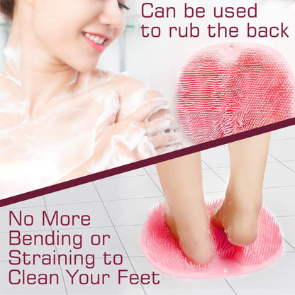 ViannoCraft™ Silicone Foot & Back Massage Scrubber
