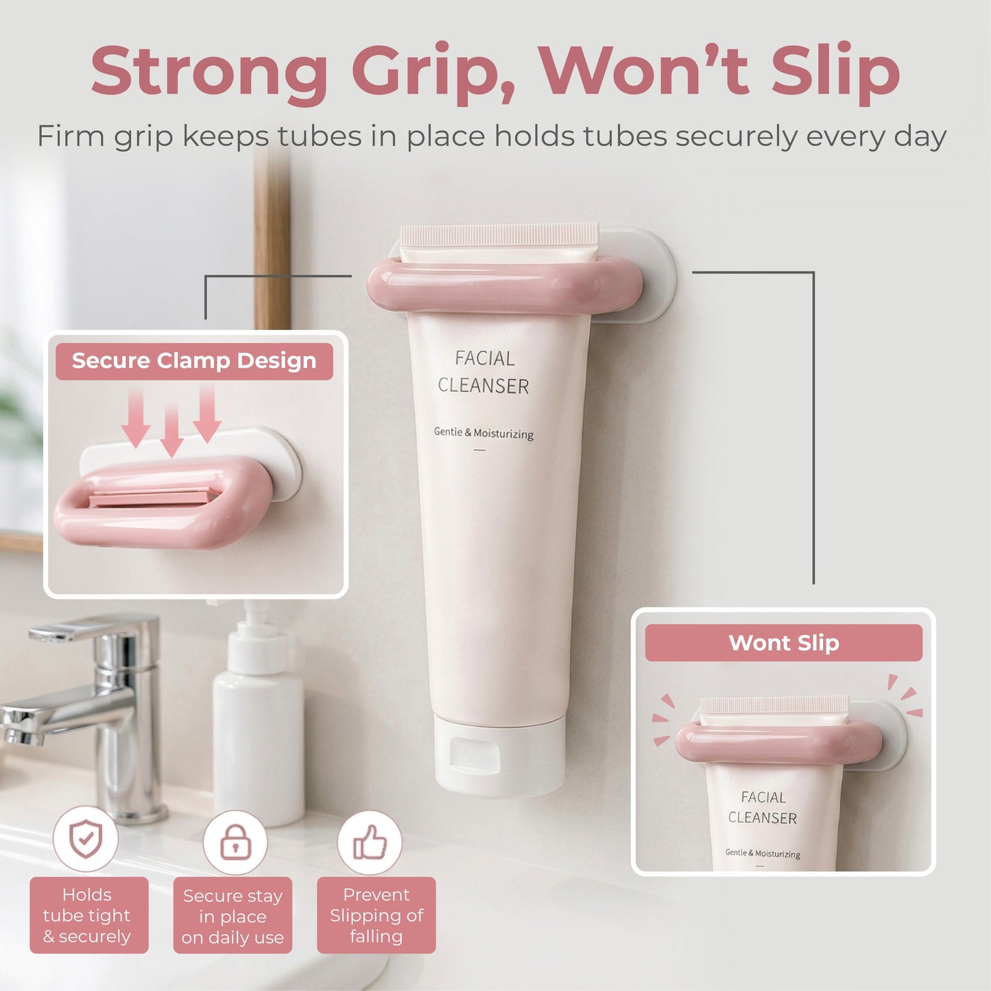 ViannoCraft™ TubePress Wall Squeezer Holder