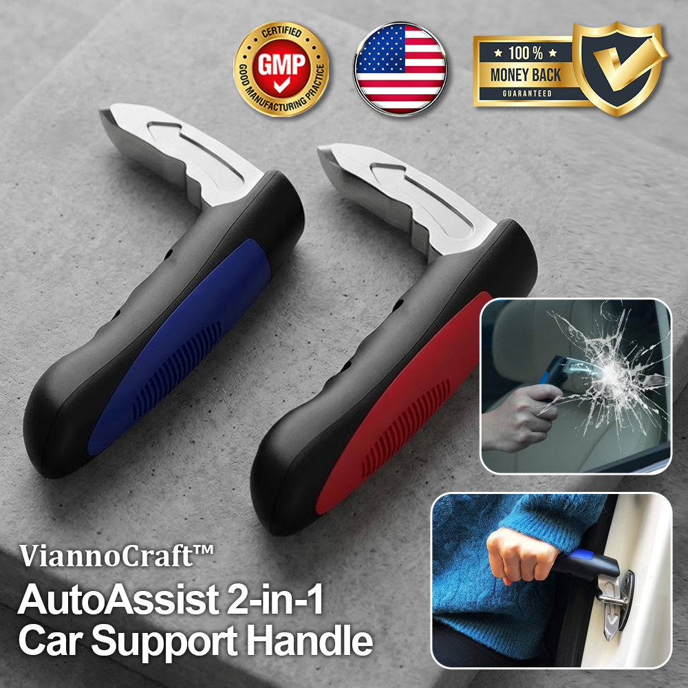 ViannoCraft™ AutoAssist 2-in-1 Car Support Handle