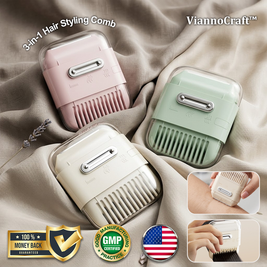 ViannoCraft™ BeautyTrim 3-in-1 Hair Styling Comb