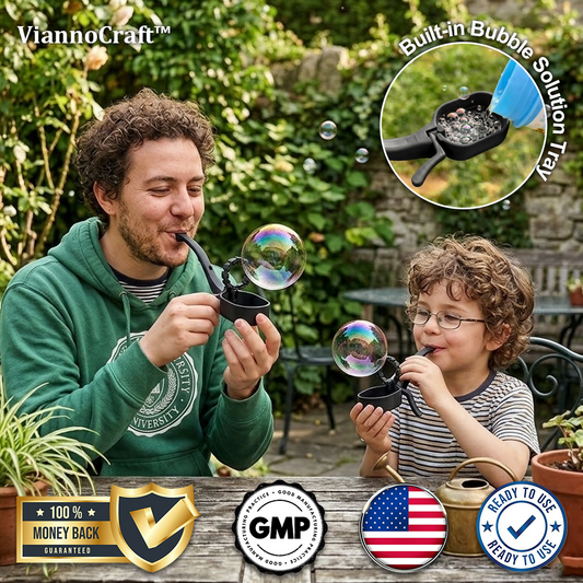 ViannoCraft™ BubblePipe Fun Blower Toy