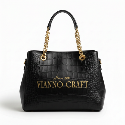 ViannoCraft™ Calm Noir Harmony Work Tote