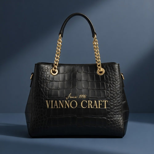 ViannoCraft™ Calm Noir Harmony Work Tote