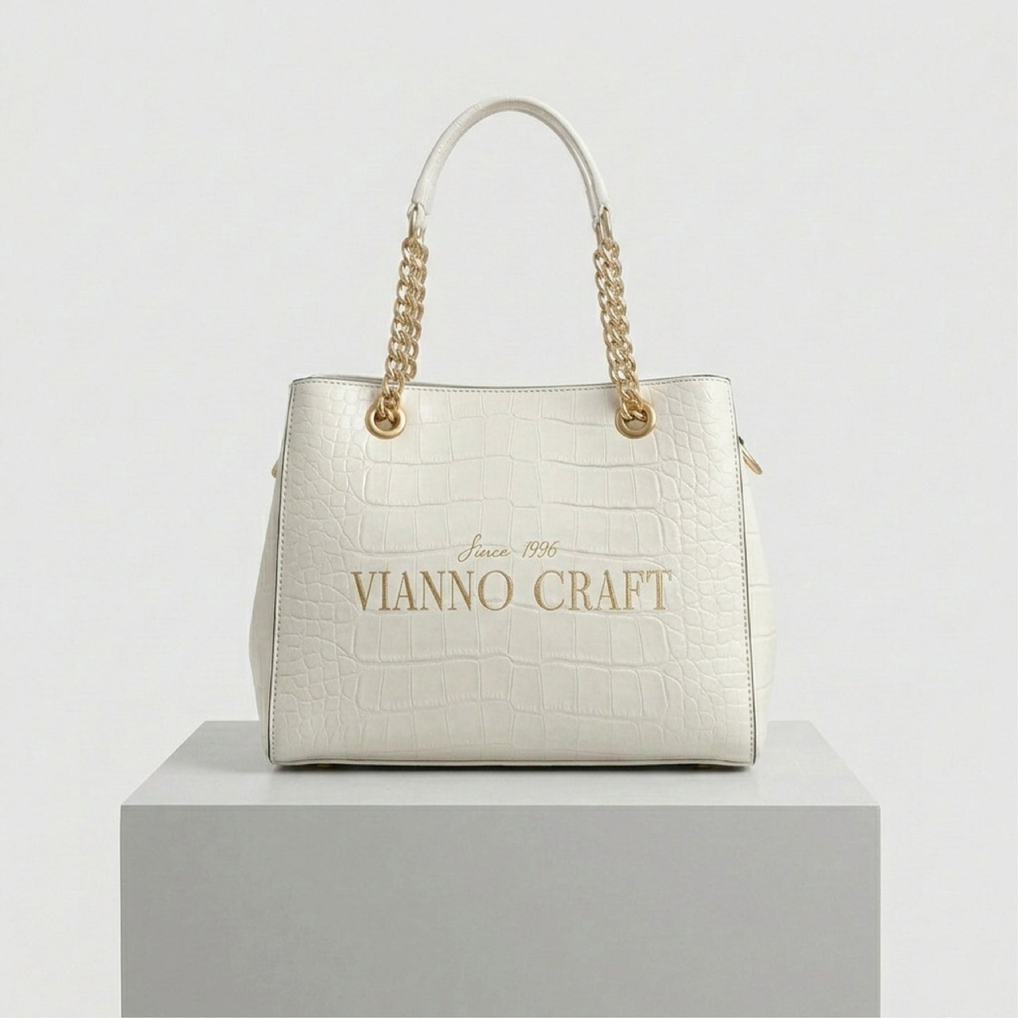 ViannoCraft™ Calm Pearl Muse Work Tote