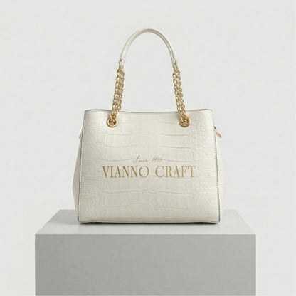 ViannoCraft™ Calm Pearl Muse Work Tote