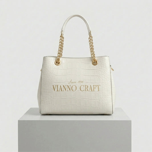ViannoCraft™ Calm Pearl Muse Work Tote