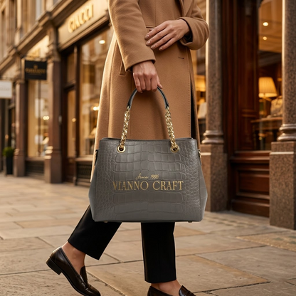 ViannoCraft™ Calm Silver Mist Work Tote