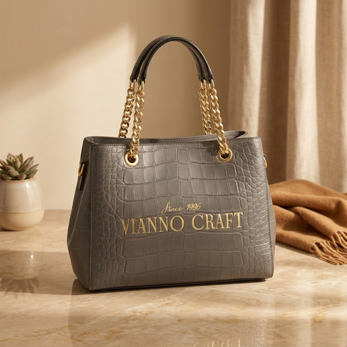 ViannoCraft™ Calm Silver Mist Work Tote