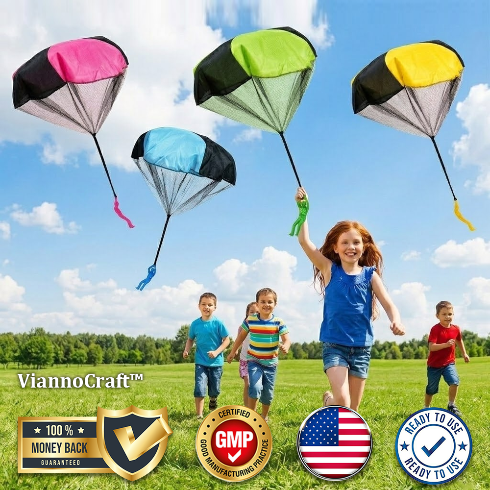 ViannoCraft™ FloatBuddy Parachute Toss Toy