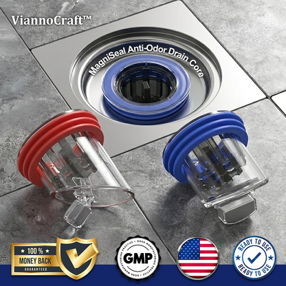 Red Dot Award 2025 - ViannoCraft™ MagniSeal Anti-Odor & Pest Clog Block Drain Core