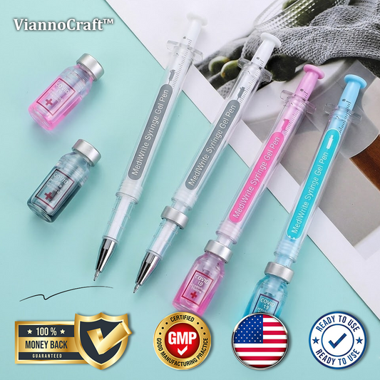 ViannoCraft™ MediWrite Syringe Gel Pen