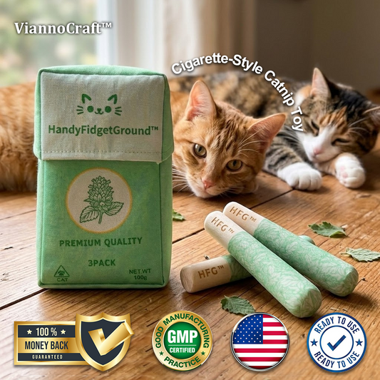 ViannoCraft™ MintMeow Catnip Chewing Toy Pack
