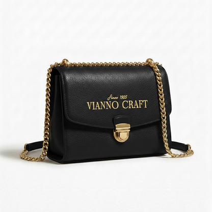 ViannoCraft™ Passion Obsidian Grace Flap Bag
