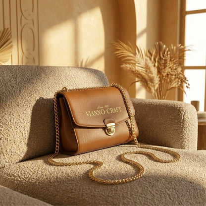 ViannoCraft™ Passion Classic Saddle Flap Bag