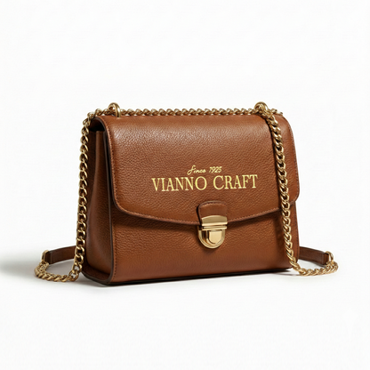 ViannoCraft™ Passion Classic Saddle Flap Bag