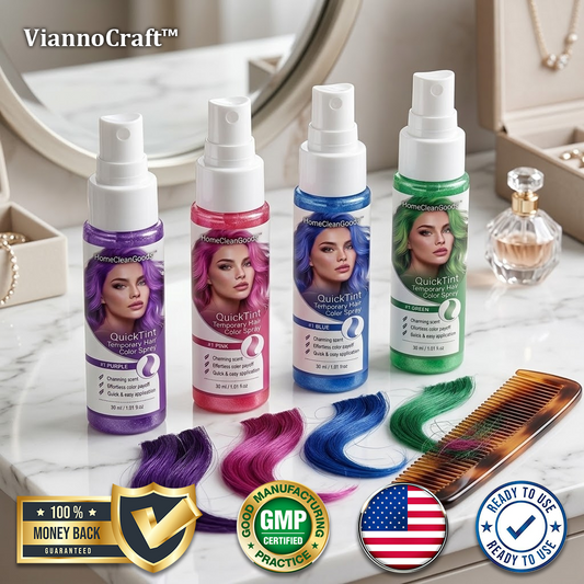 ViannoCraft™ QuickTint Temporary Hair Color Spray