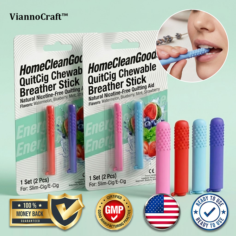 ViannoCraft™ QuitCig Chewable Breather Stick