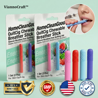 ViannoCraft™ QuitCig Chewable Breather Stick