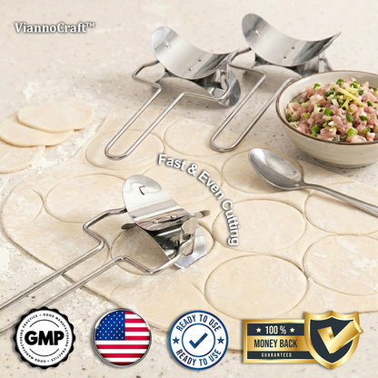 ViannoCraft™ RollCut Stainless Pastry Cutter