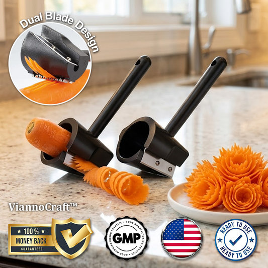 ViannoCraft™ SpiralCut Veggie Peeler Spiralizer