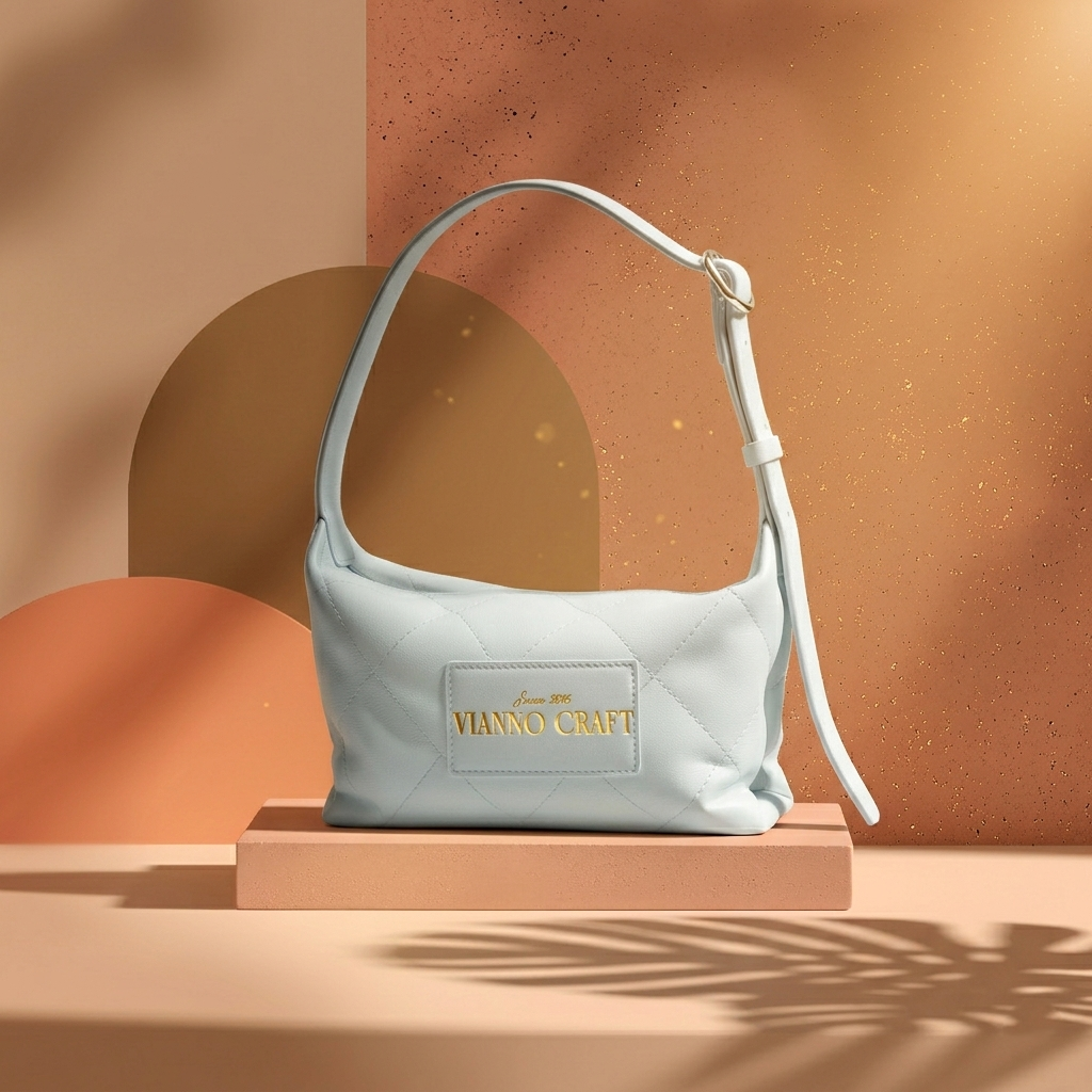 ViannoCraft™ Young Blue Whisper Hobo Bag
