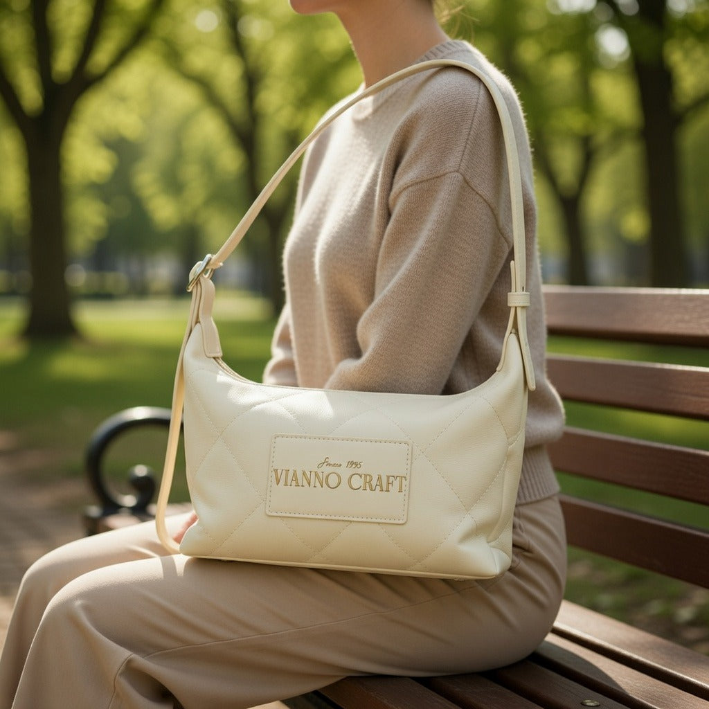 ViannoCraft™ Young Sunlit Charm Hobo Bag